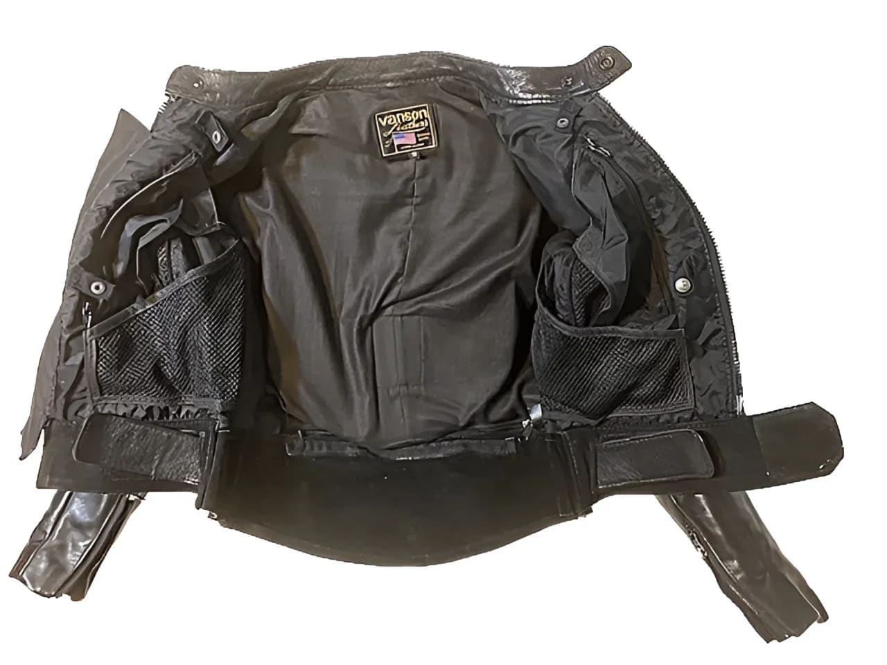 Vanson Size 10 Women’s Vintage Leather Motorcycle Jacket - 10