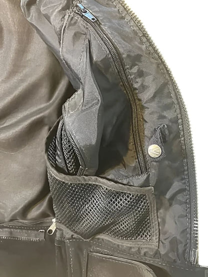 Vanson Size 10 Women’s Vintage Leather Motorcycle Jacket - 10