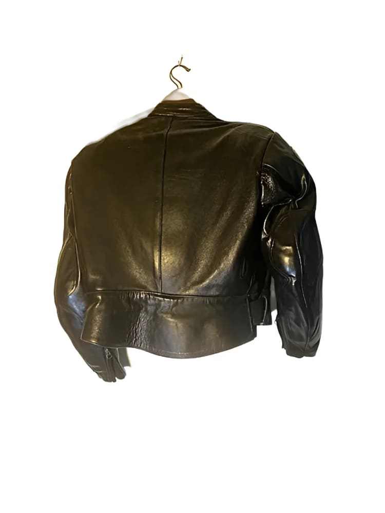 Vanson Vintage Leather Moto Jacket - Women's 10 - Re - psychles Vintage Shop & Art Gallery